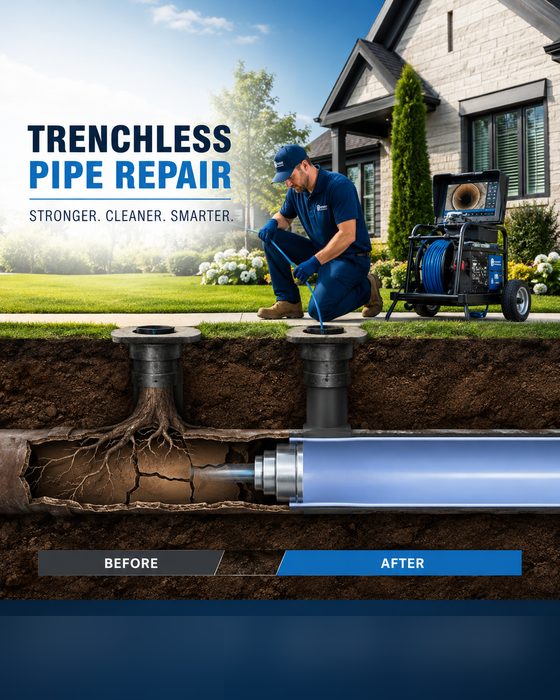 Trenchless pipe repair specialist in McKinney TX